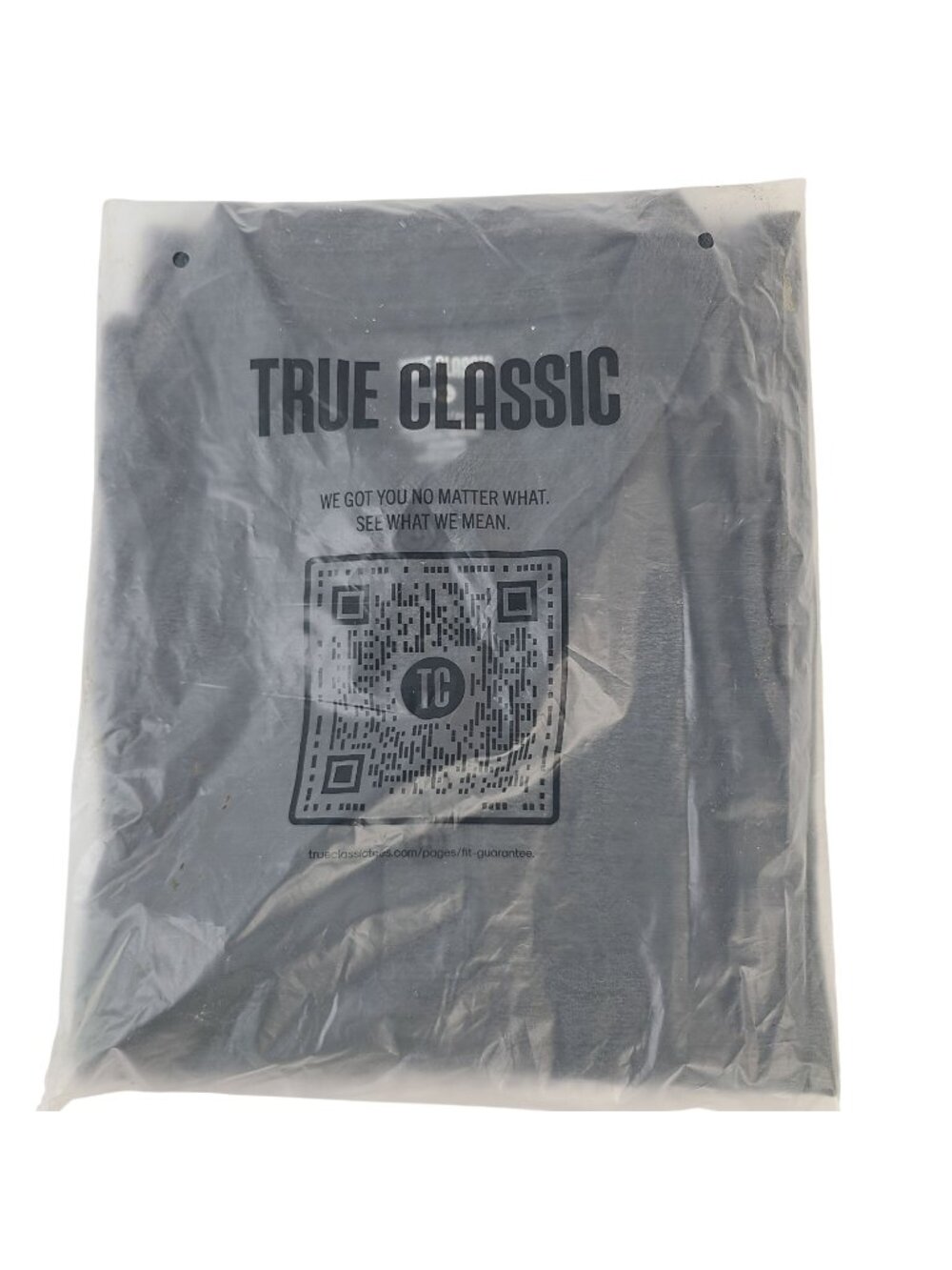 NEW True Classic Charcoal Gray Polo Shirt Sz XL Men's Short Sleeve